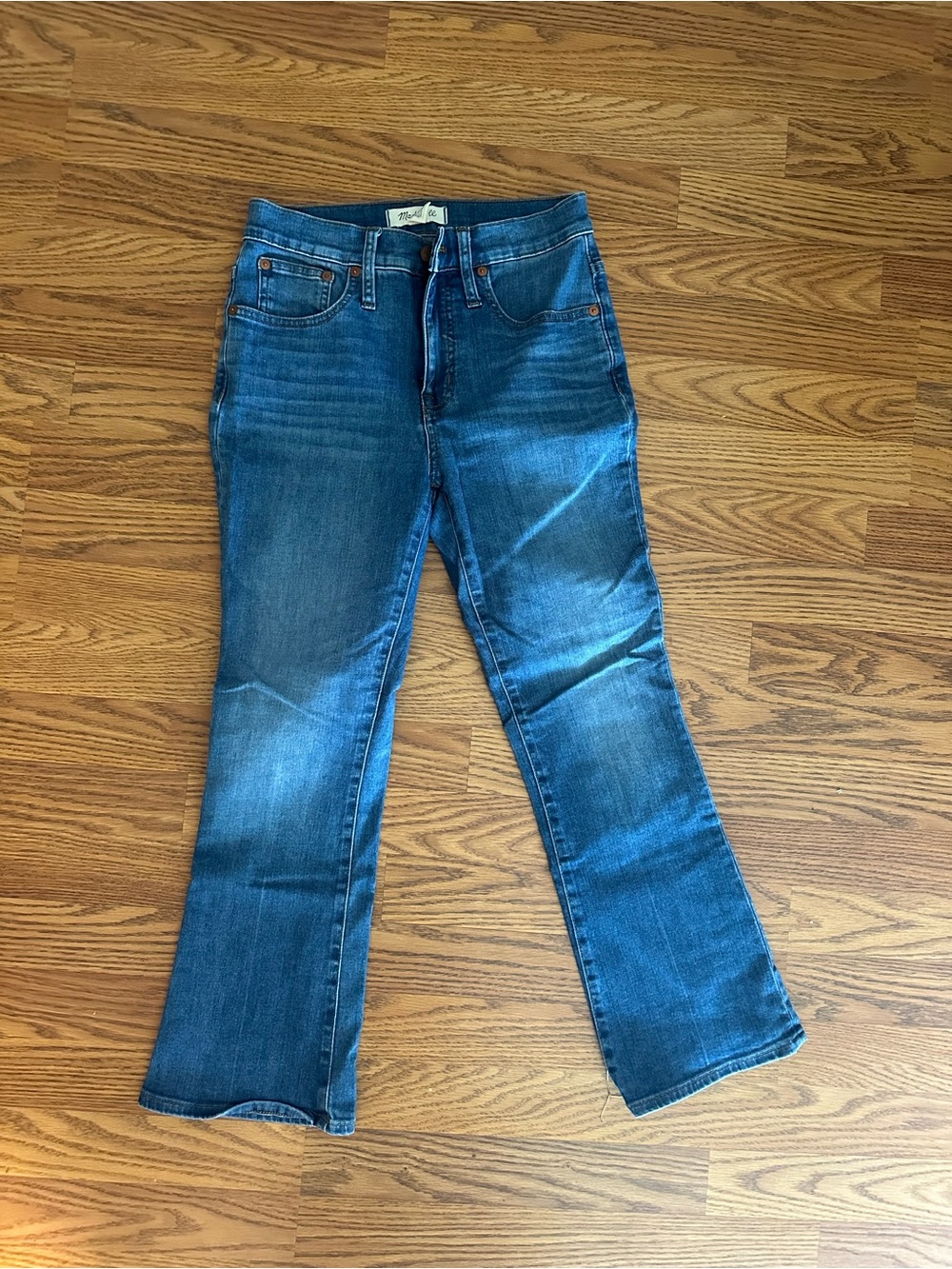 Madewell Cali Demi Boot Cut Jeans